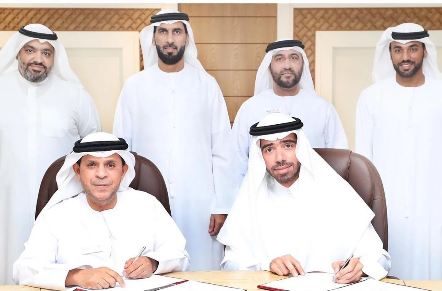 Packman signing the cooperation agreement with the Ras Al Khaimah Department of Economic Development